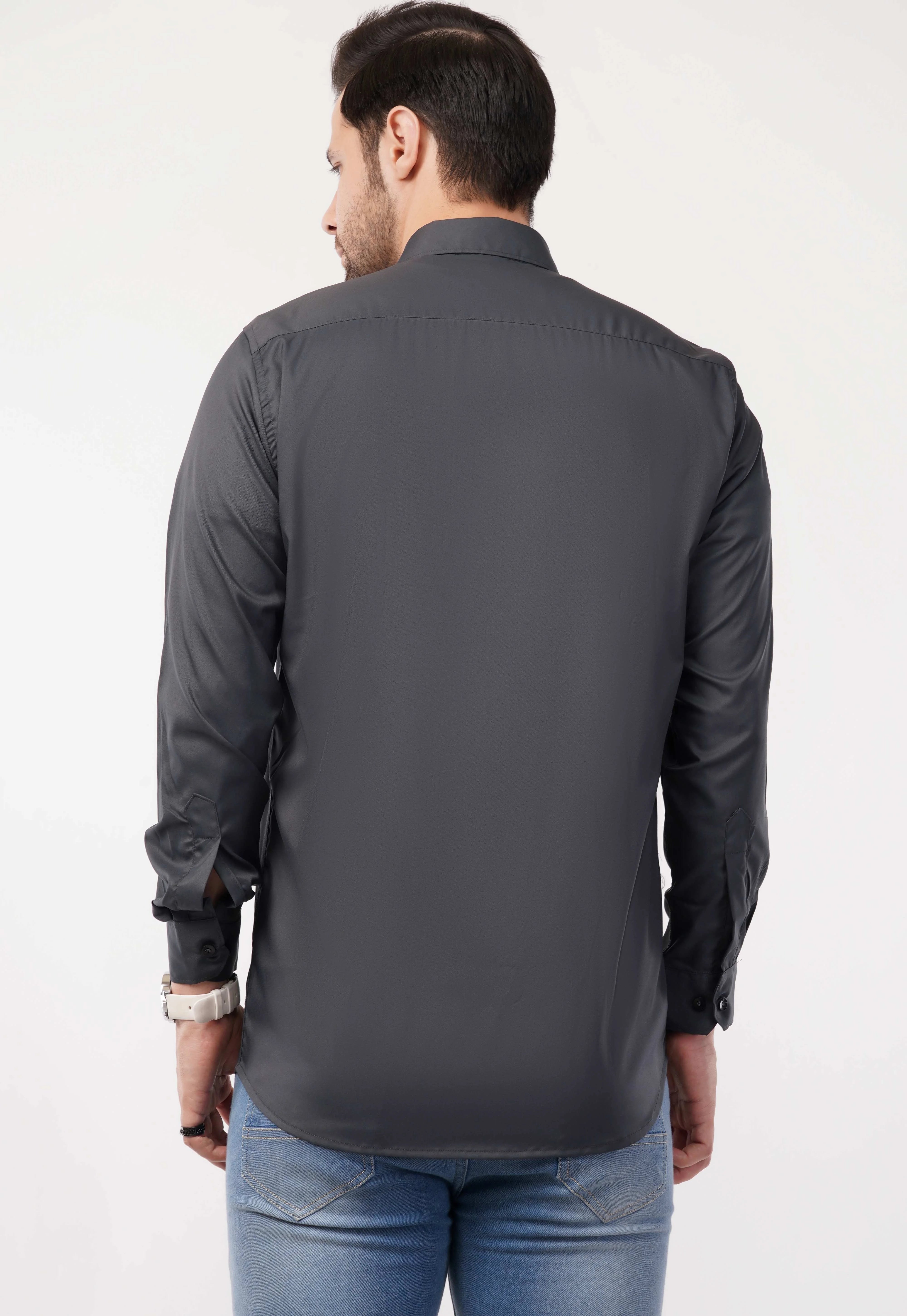 Charcoal Full Sleeve Formal Shirt